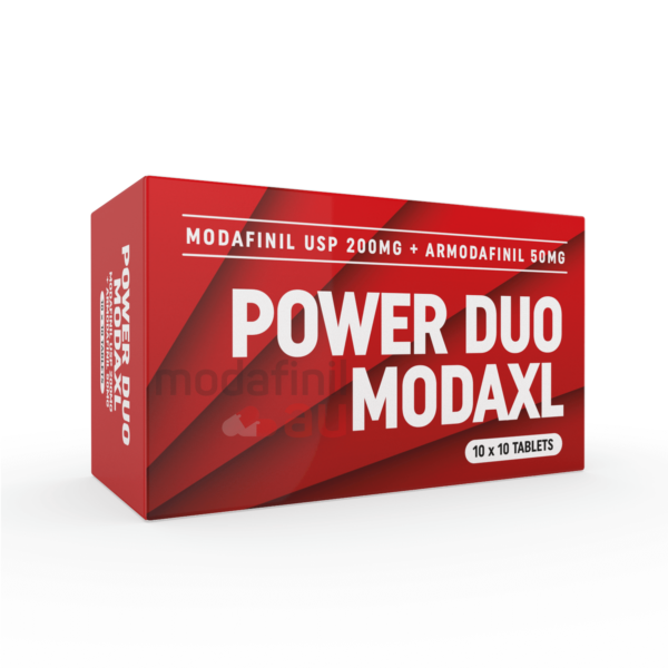 Power Duo ModaXL Modafinil 200mg + Armodafinil 50mg One Tablet Fast Shipping